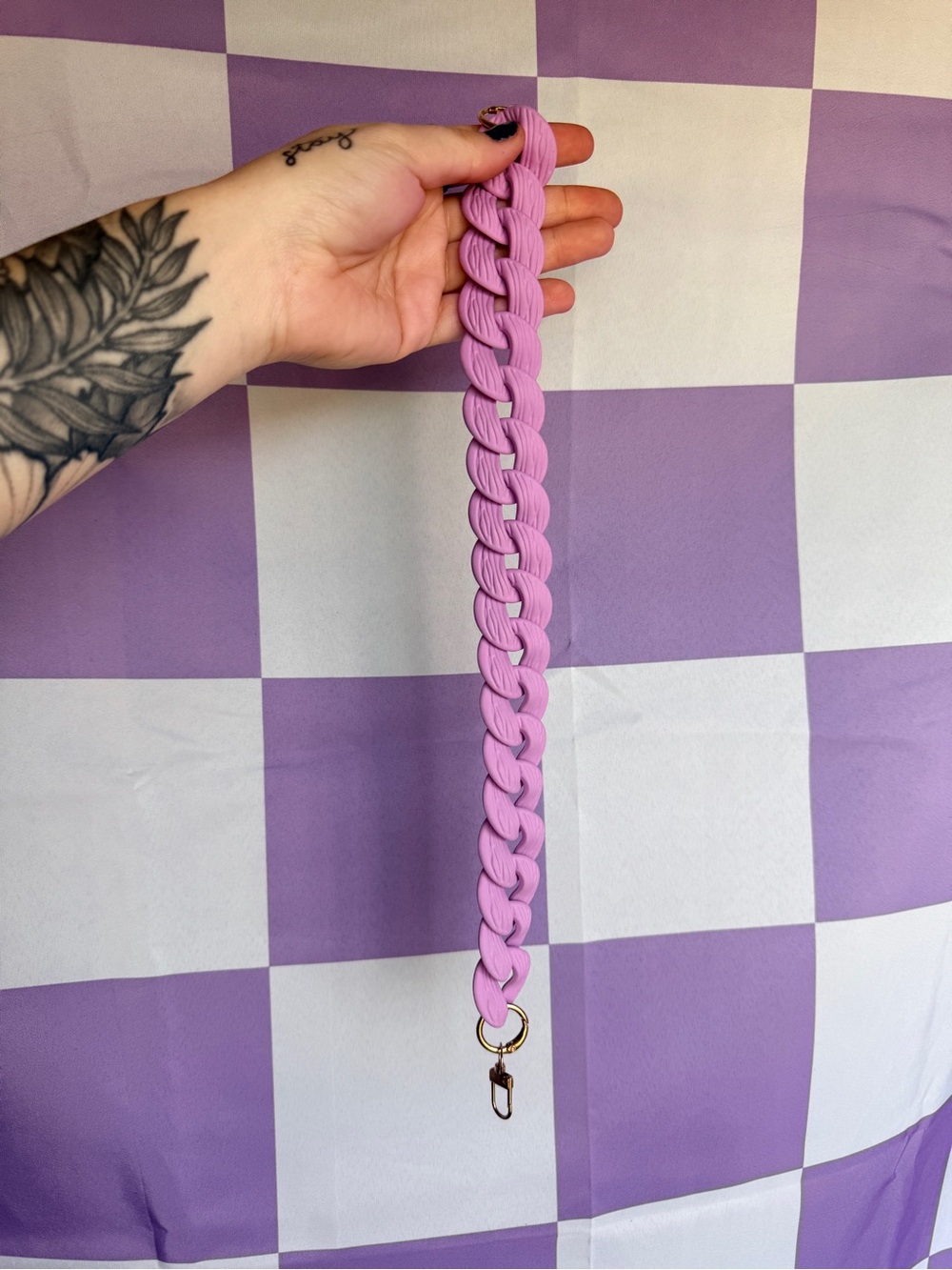 purple bag chain - Brand Unspecified